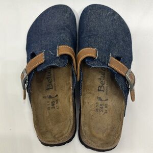 Blue denim Birkenstock